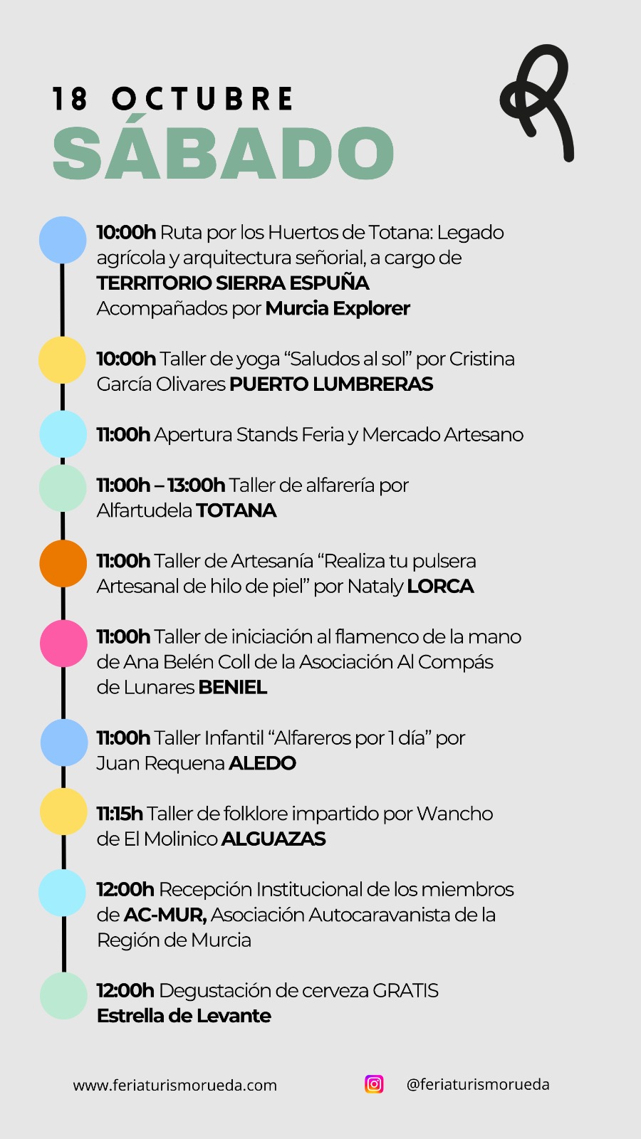 Programación Sábado 18