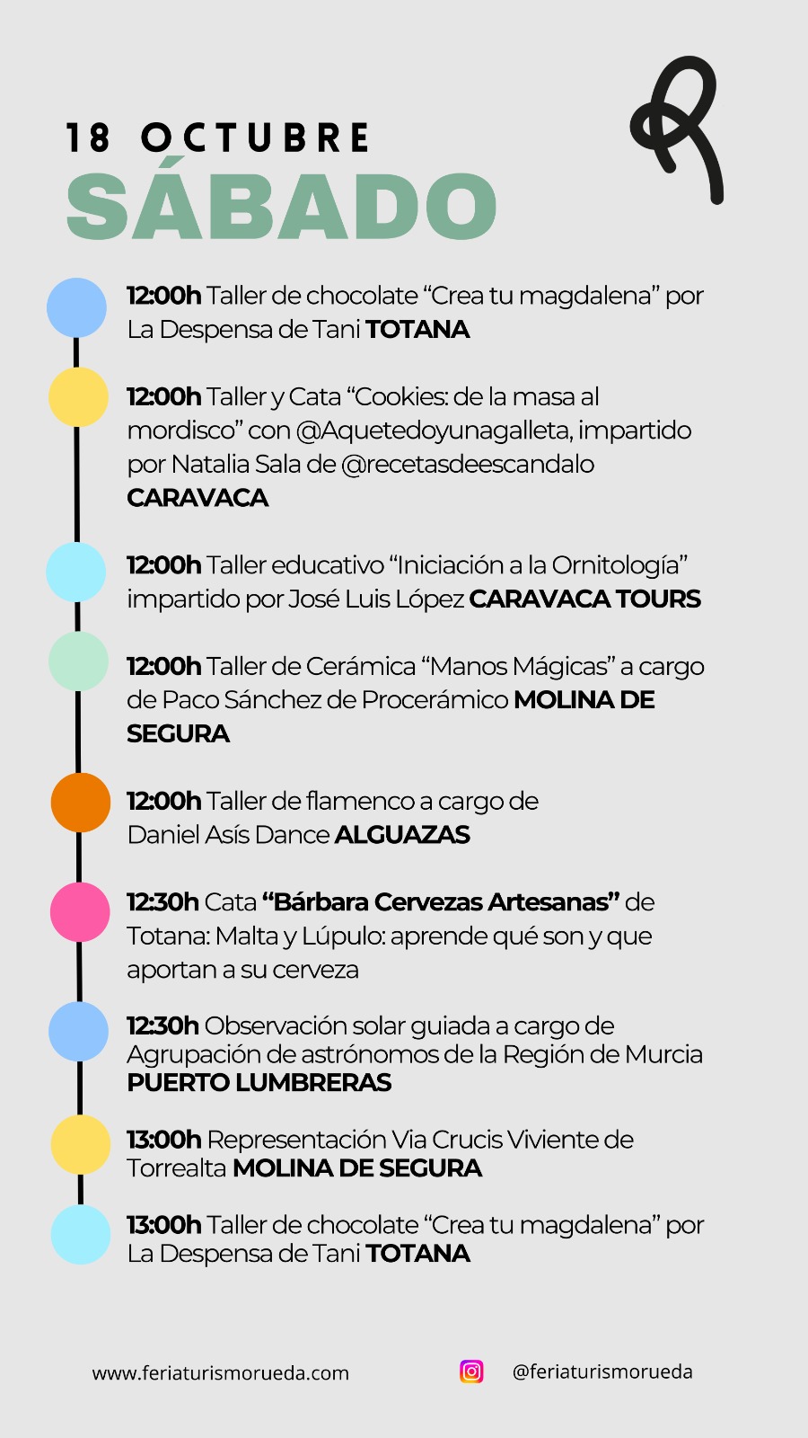 Programación Sábado 18