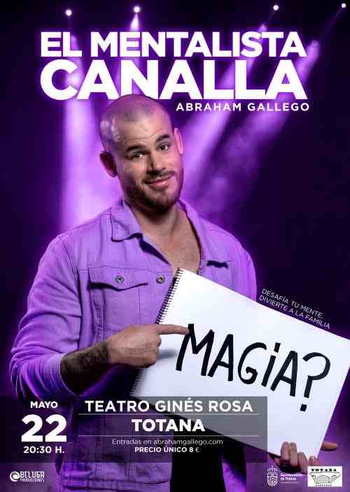 Espectáculo De Magia: El Mentalista Canalla - Imagen 1