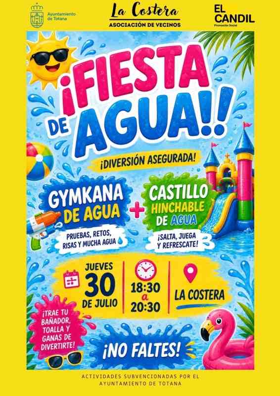 Fiesta De Agua En La Costera