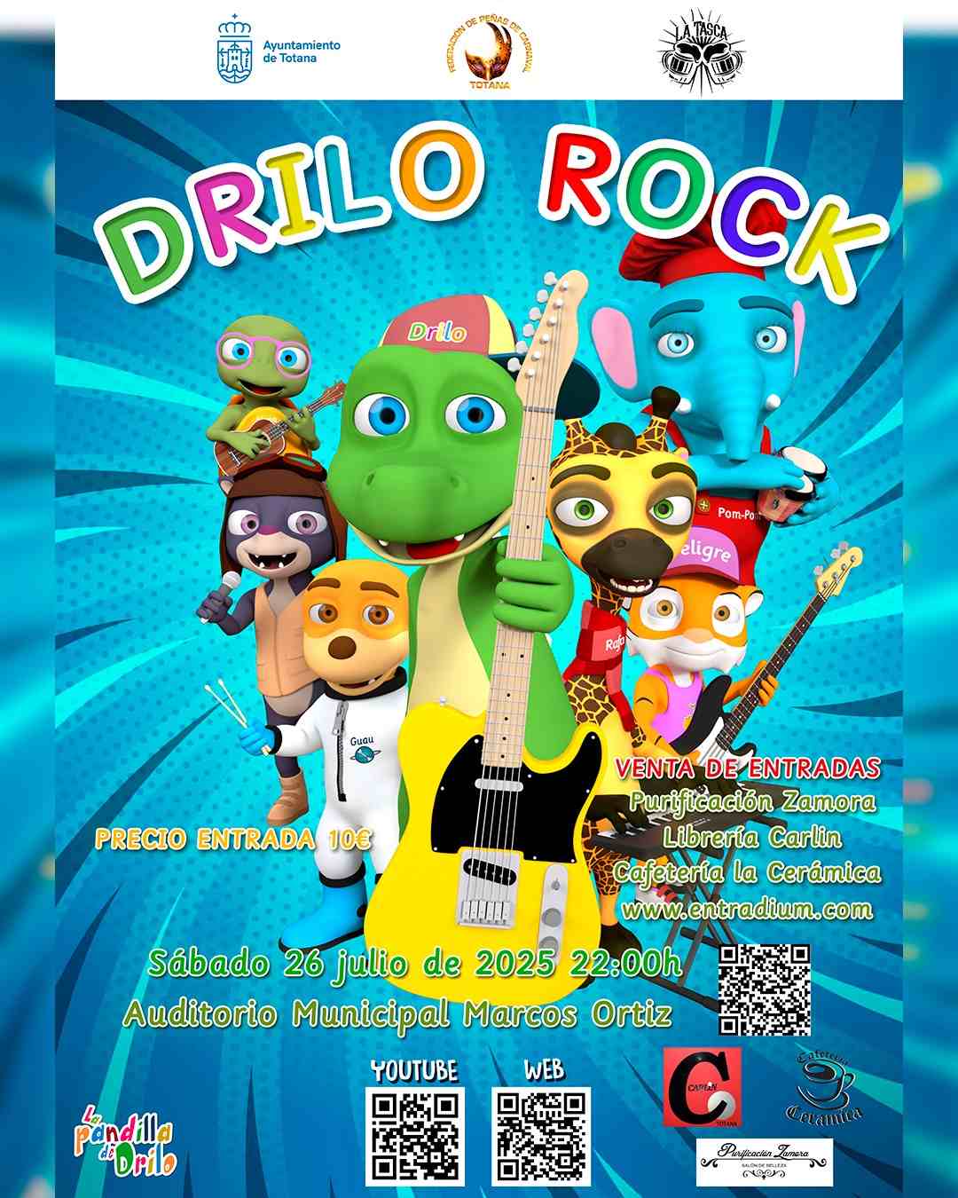 Gran Espectáculo Musical Drilo Y Sus Amigos "Drilo Rock"