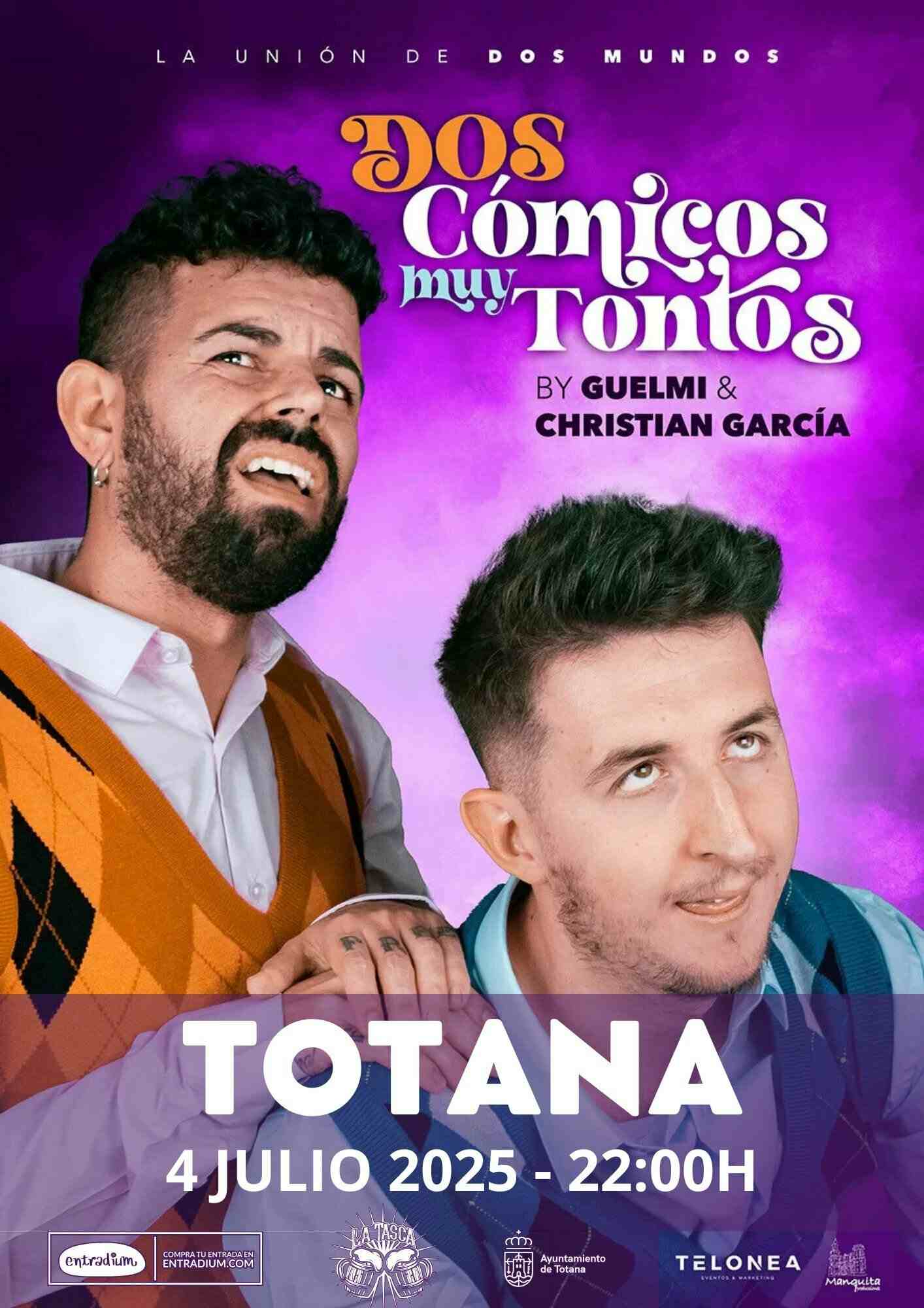 Show De Monólogos Dos Cómicos Muy Tontos Por Guelmi Y Christian García - Imagen 1