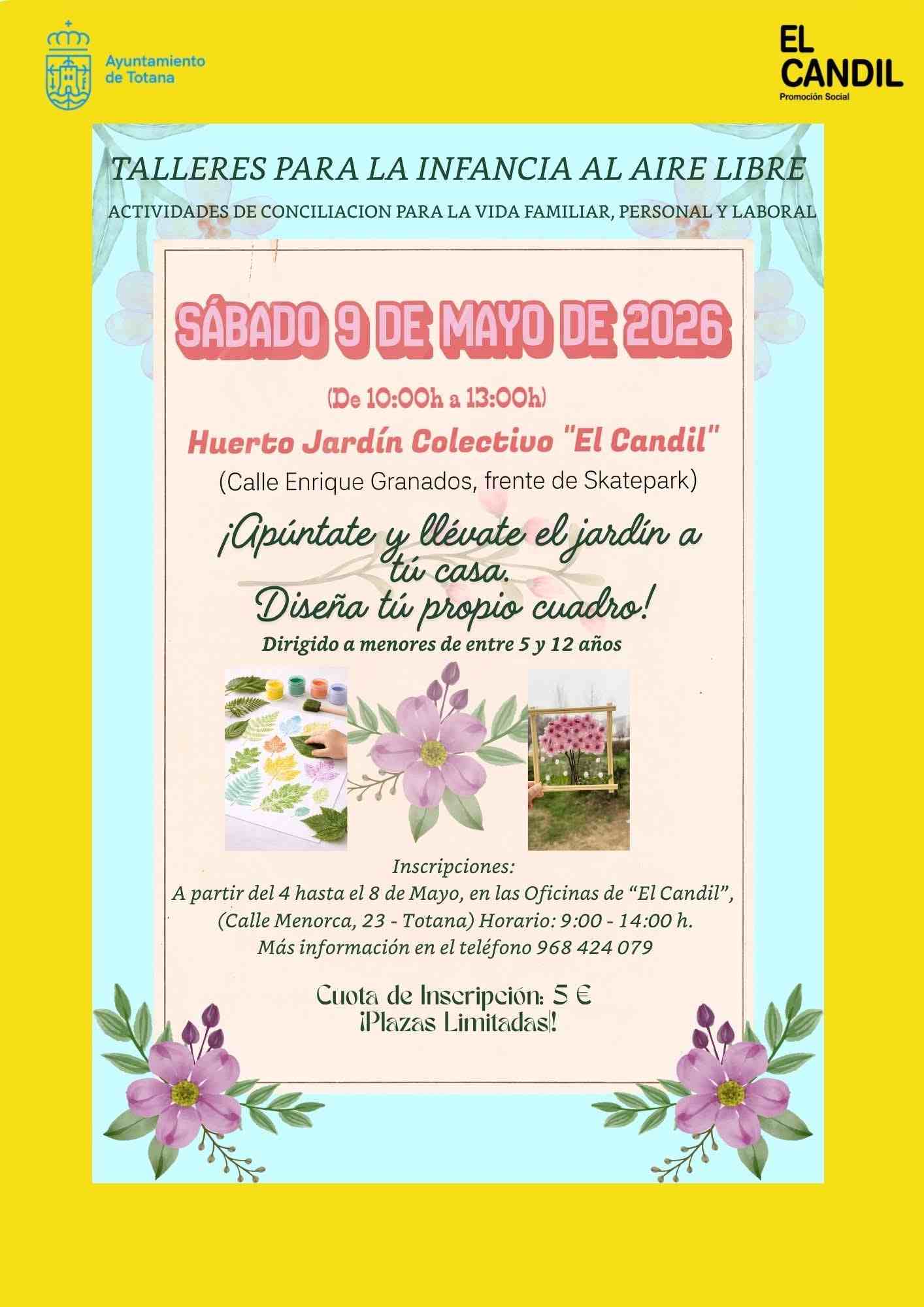Talleres Para La Infancia Al Aire Libre